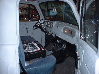 Interior View of Dash